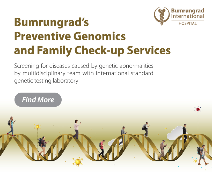Bumrungrad’s Preventive Genomics and Family Check-up Services