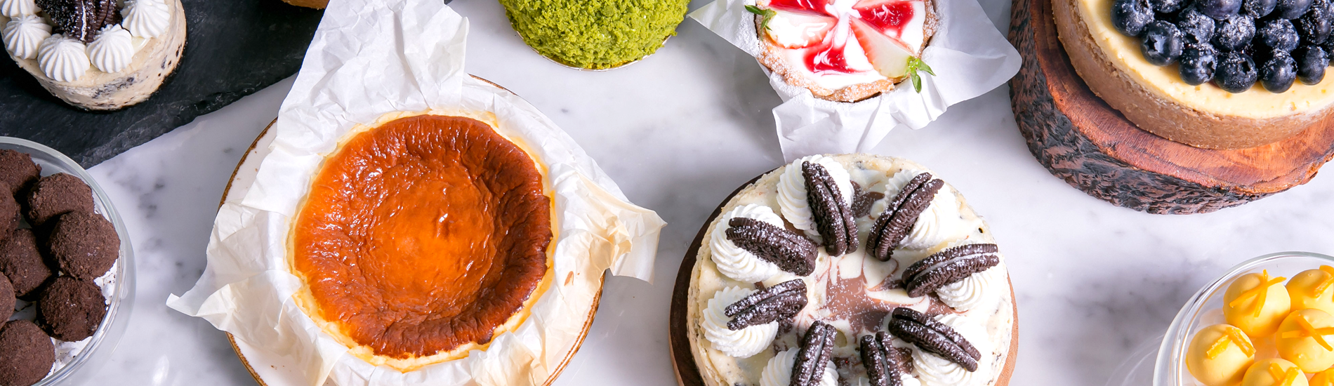 Try new cheesecakes from around the world at Centara Grand