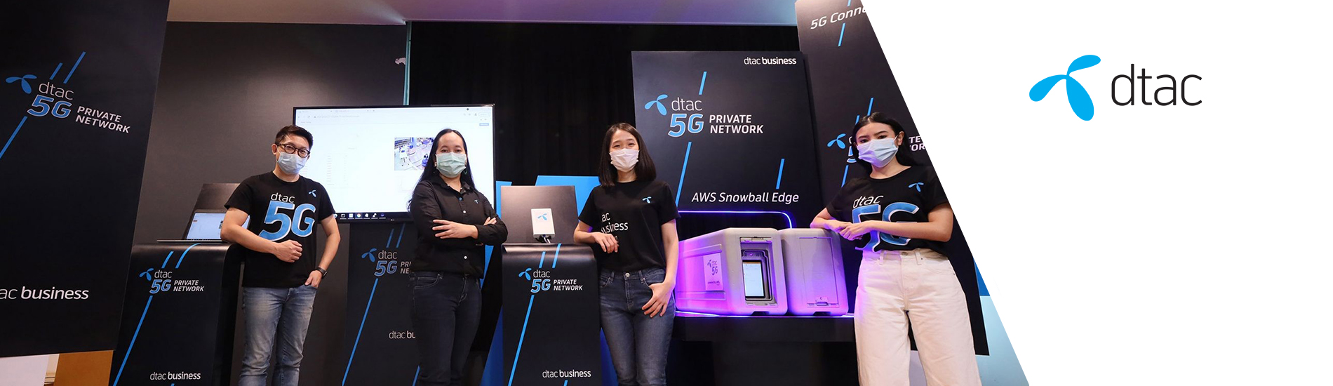 dtac Launches Proof-of-Concept 5G Private Network to Boost Thai Industry
