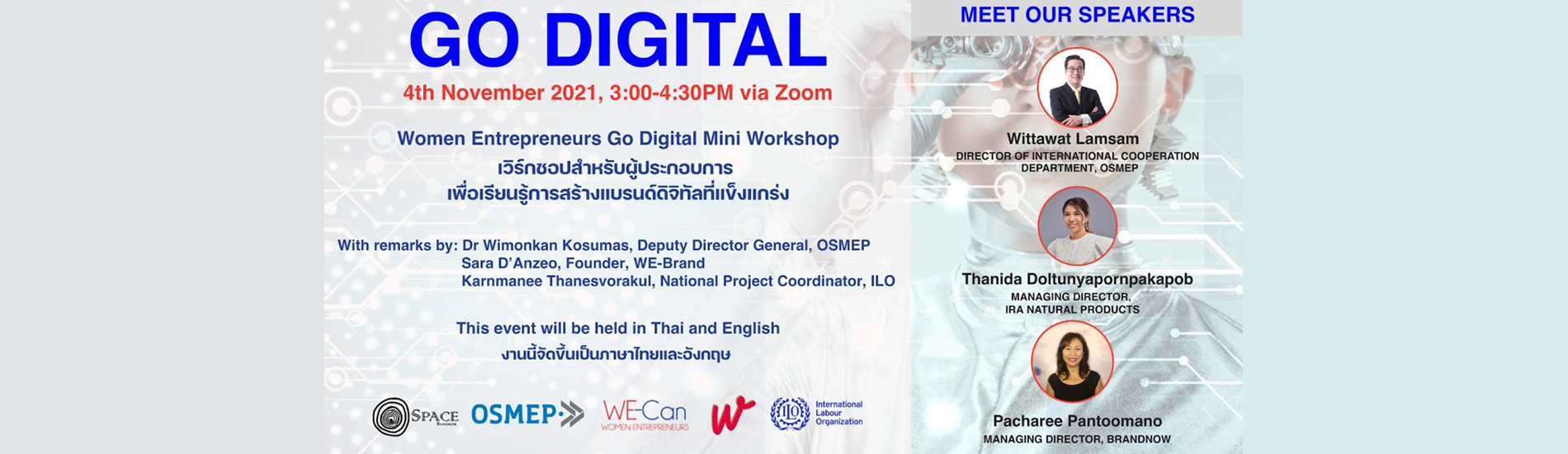 Webinar: Go Digital Mini Workshop for Women-led Businesses