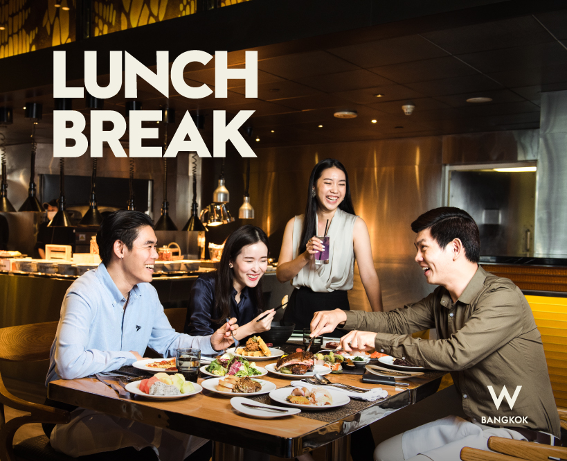 Lunch Break at The Kitchen Table by W Hotels