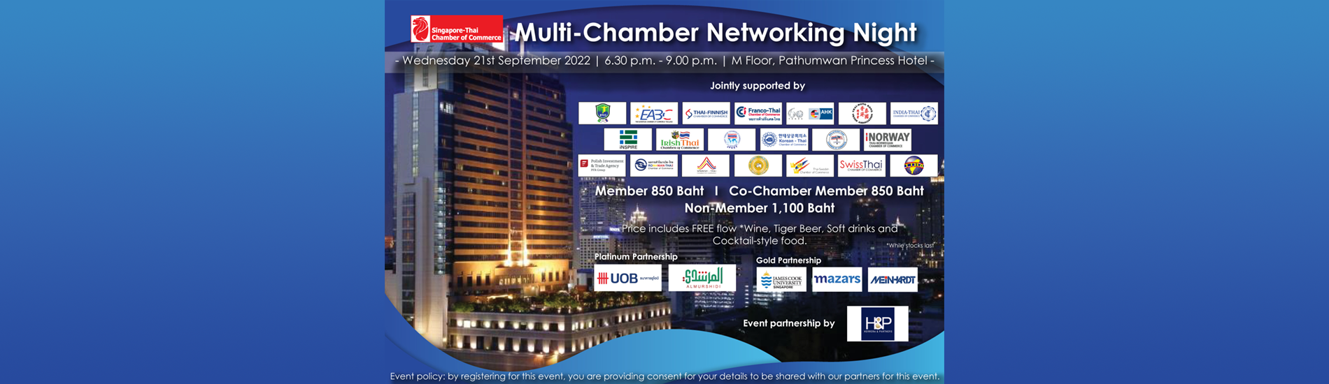 Multi Chamber Networking Night at Pathumwan Princess Hotel
