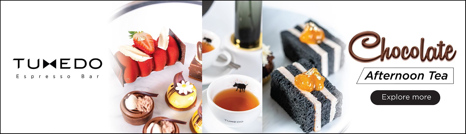 Enjoy Chocolate Afternoon Tea by Carlton Hotel