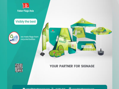 Faber Flags Asia offers Soft Signage Prints