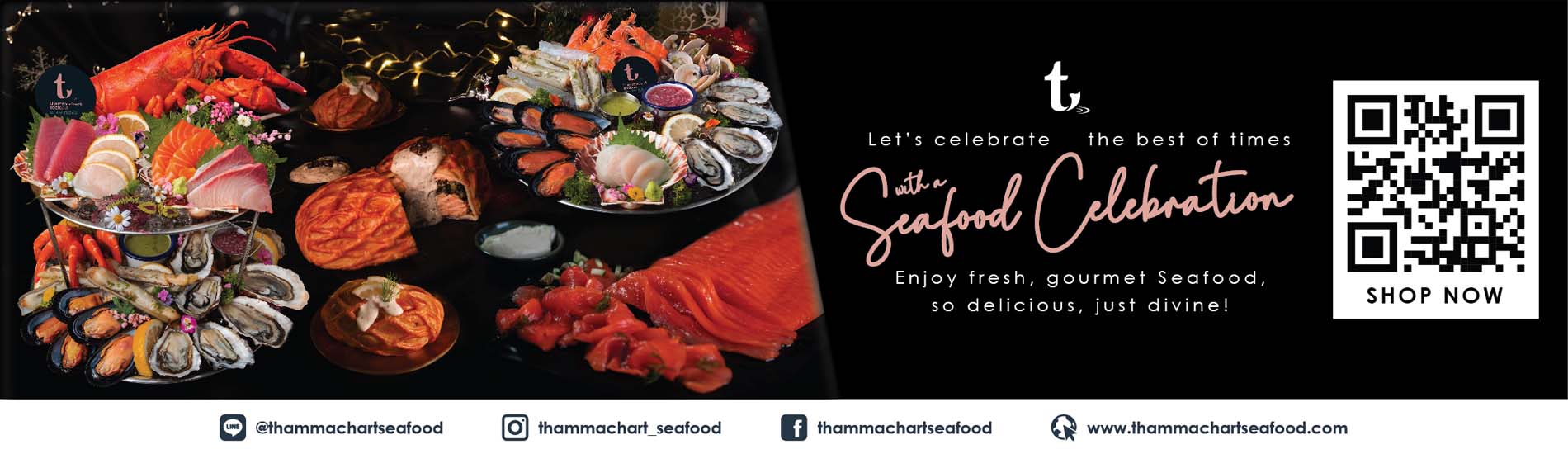 Christmas & New Year’s Menu by Thammachart Seafood