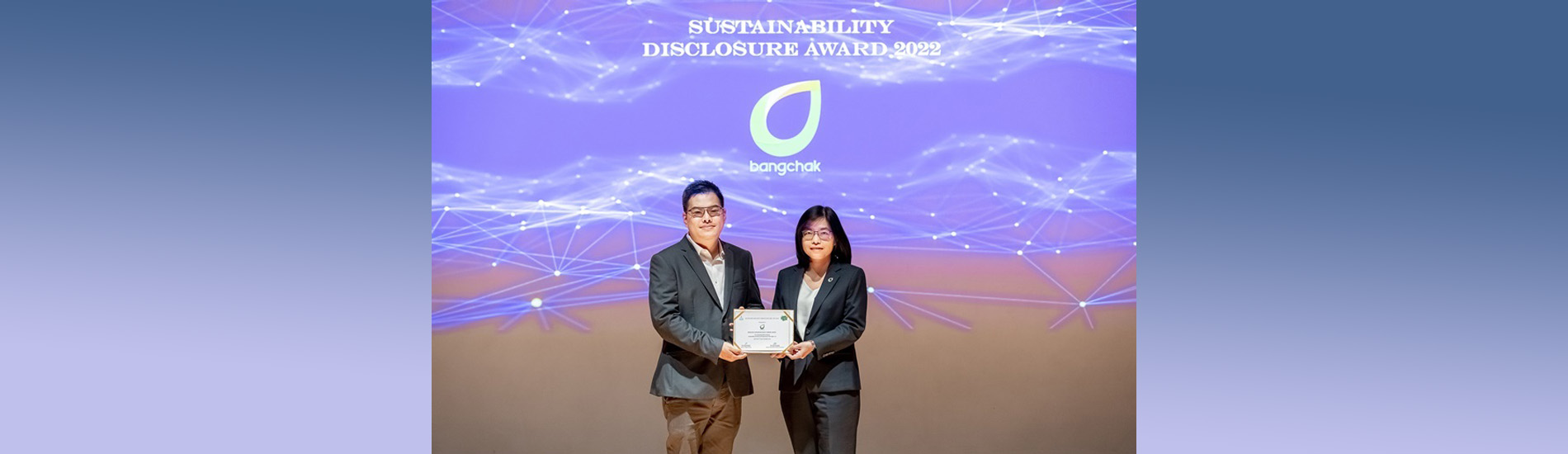 Bangchak Receives Sustainability Disclosure Award 2022 from Thaipat Institute