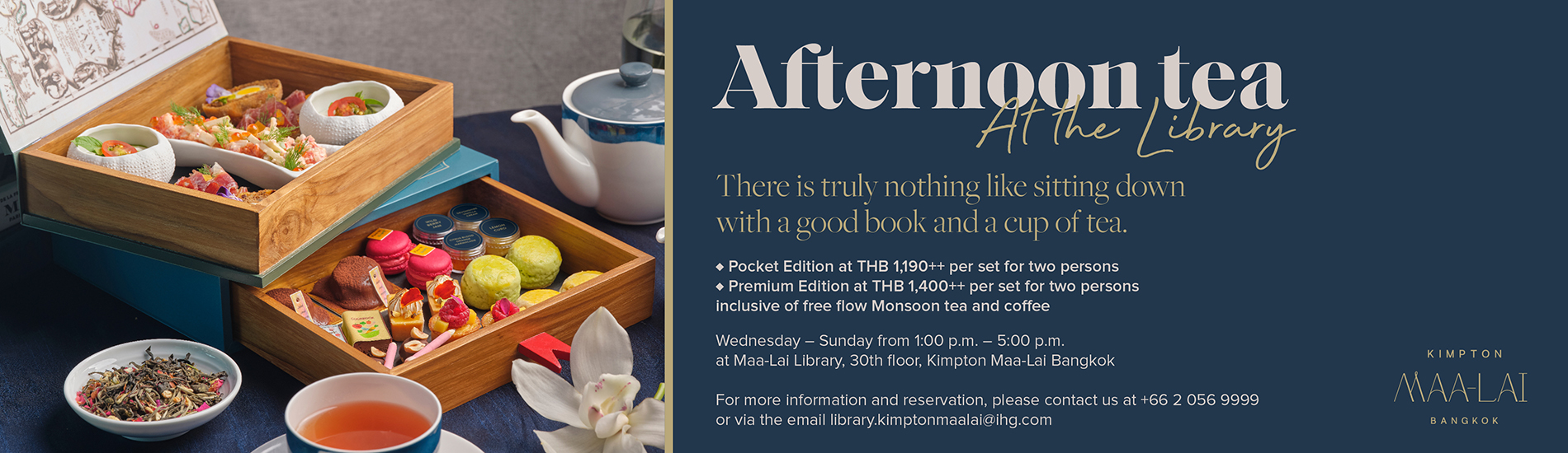 Afternoon Tea at The Library