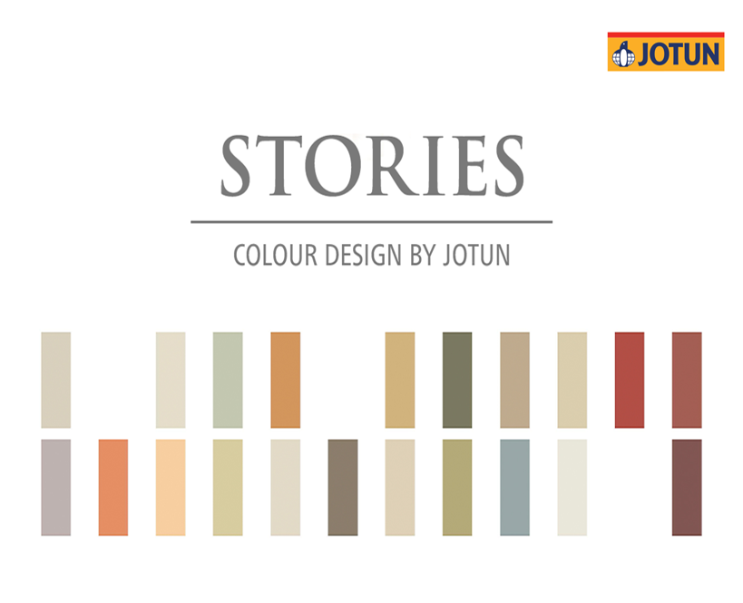 Jotun Colour Collection 2023 “STORIES”