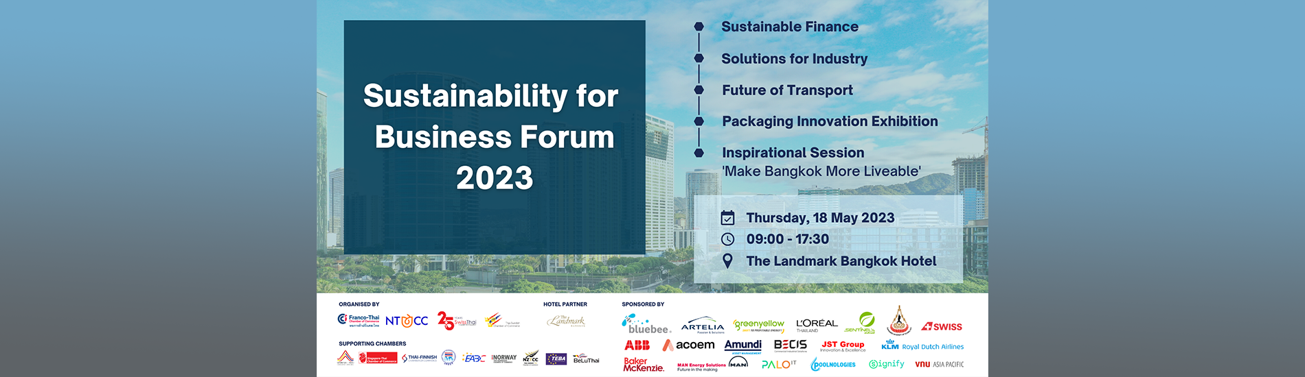 Sustainability for Business Forum 2023