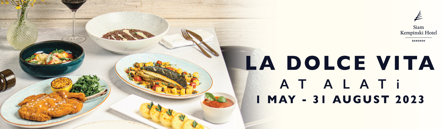 Siam Kempinski Hotel Bangkok: La Dolce Vita