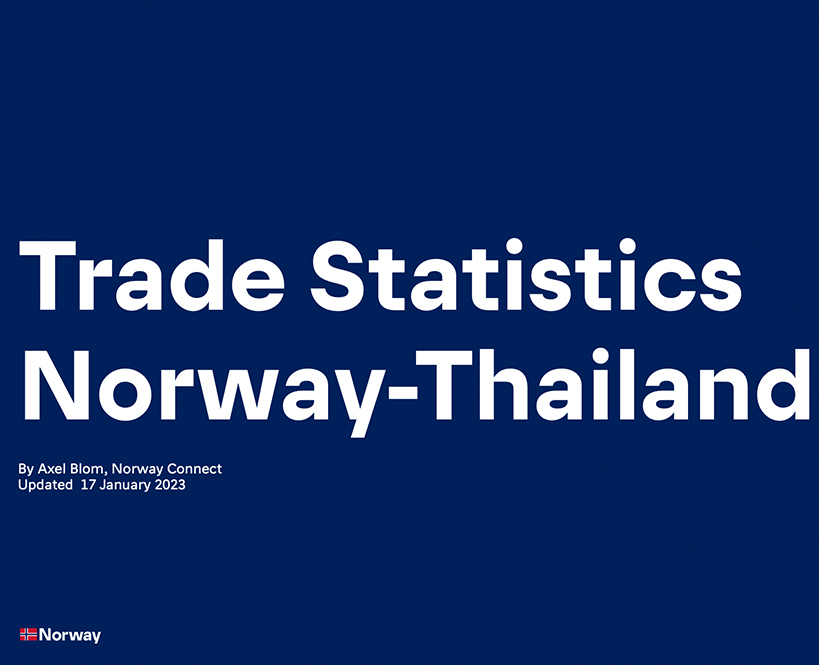 Trade Figures for Jan-June 2023 Released by Norway Connect