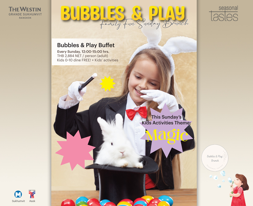 The Westin Grande Sukhumvit Bangkok: Sunday Brunch with a special Magic Theme