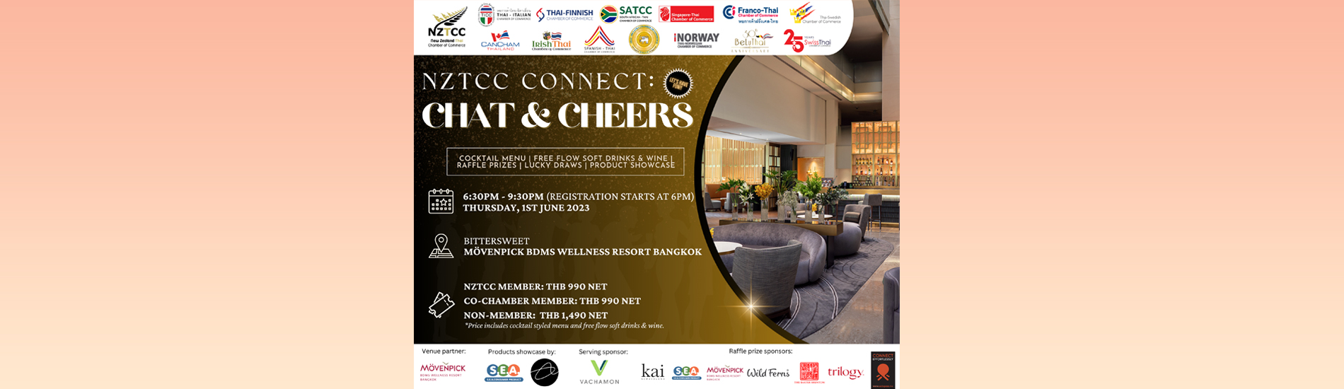 NZTCC Connect: Chat & Cheers Night!
