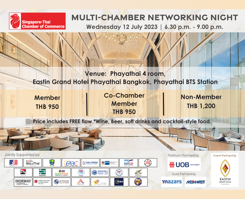 Multi-Chamber Networking Night at Eastin Grand Hotel Phayathai Bangkok