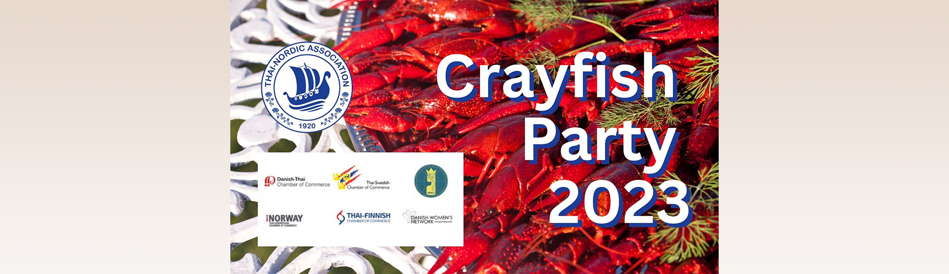 Crayfish Party 2023 with the Thai-Nordic Association