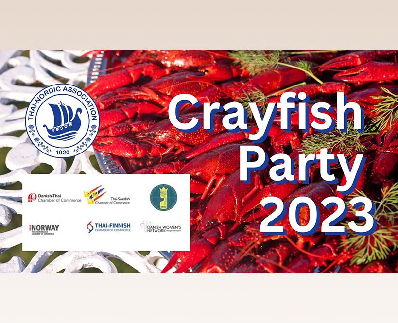 Crayfish Party 2023 with the Thai-Nordic Association