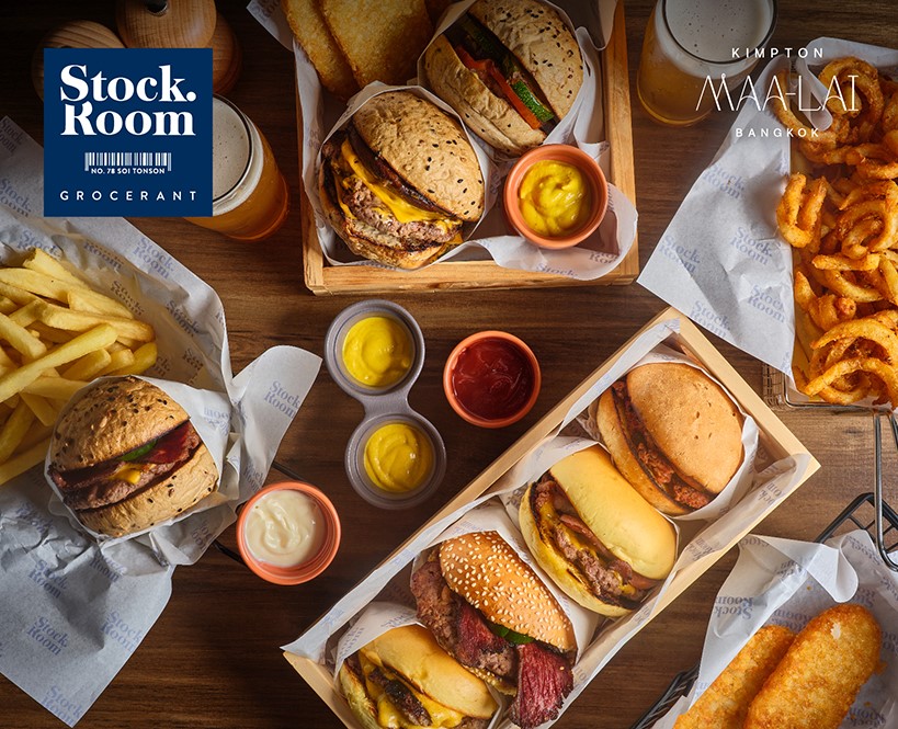 Stock.Room Launches A Burger Bonanza: All-You-Can-Eat Smash Burgers