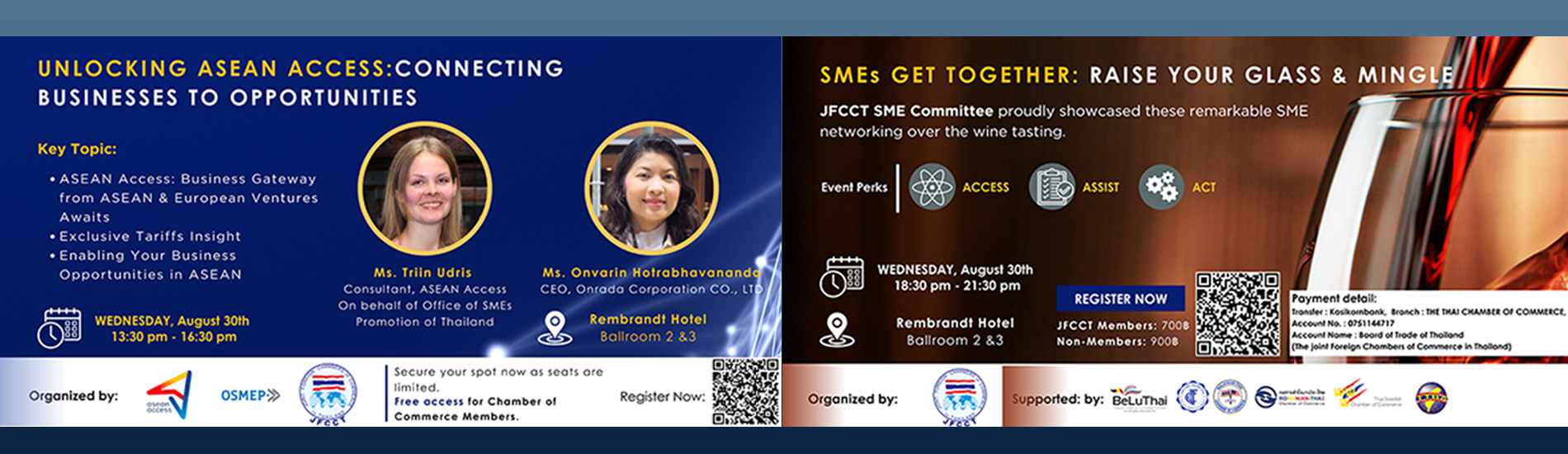 Unlocking Asean Access and SMEs Get Together by JFCCT SME Committee and OSMEP