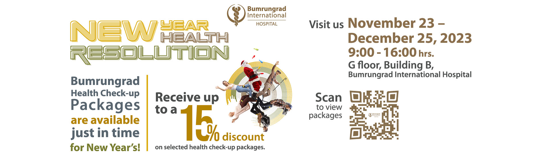 New Health Resolution at Bumrungrad Health Fair 2023