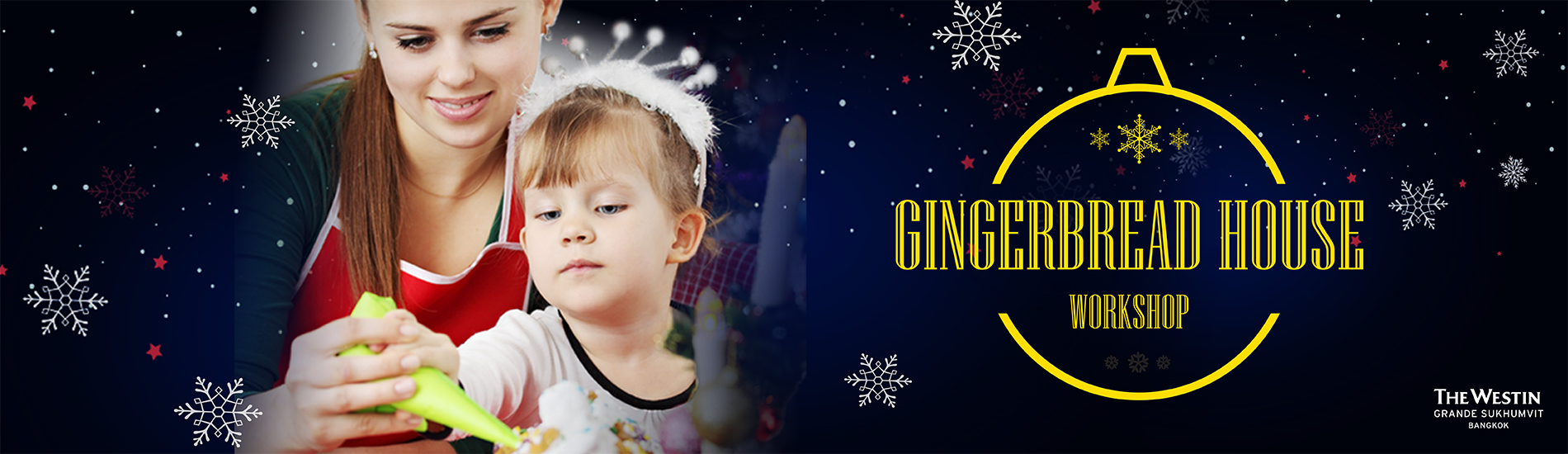 Unwrap Joy at The Westin Grande Sukhumvit: Gingerbread House workshop