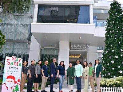 Stay for Santa Campaign by Bangchak Corporation, The Erawan Group, and Carbon Markets Club