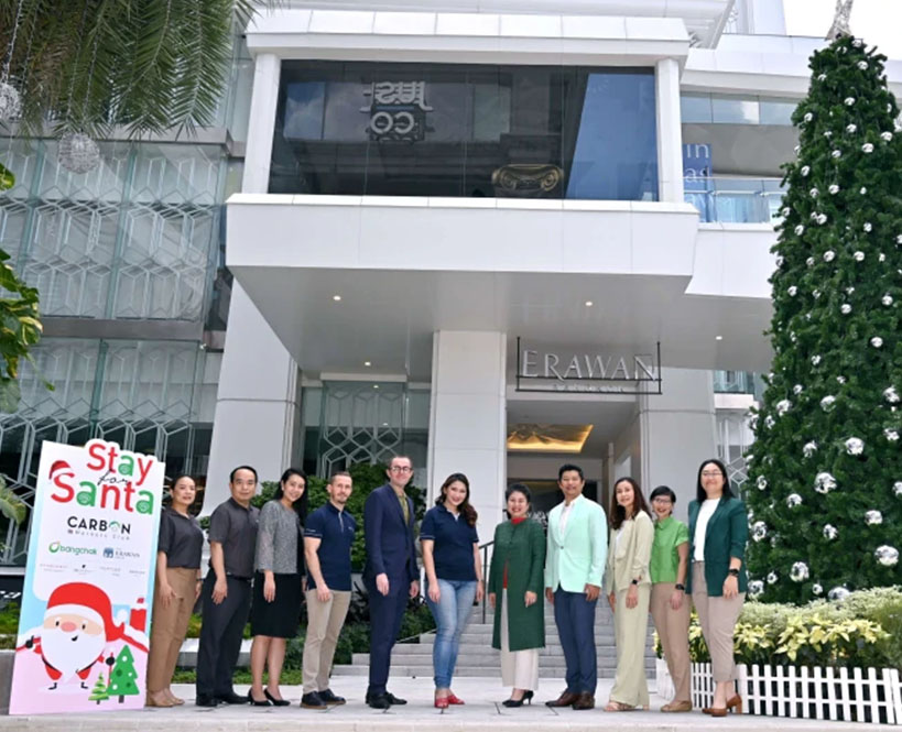 Stay for Santa Campaign by Bangchak Corporation, The Erawan Group, and Carbon Markets Club