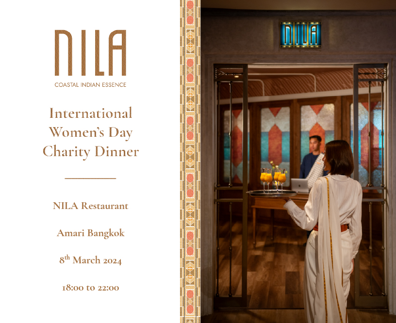 International Women’s Day Charity Dinner 2024 at NILA Restaurant