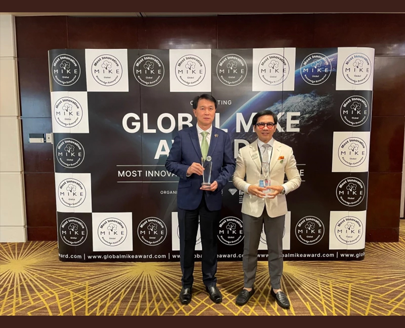 Bangchak wins the Global MIKE Award for knowledge management and innovation for two consecutive years