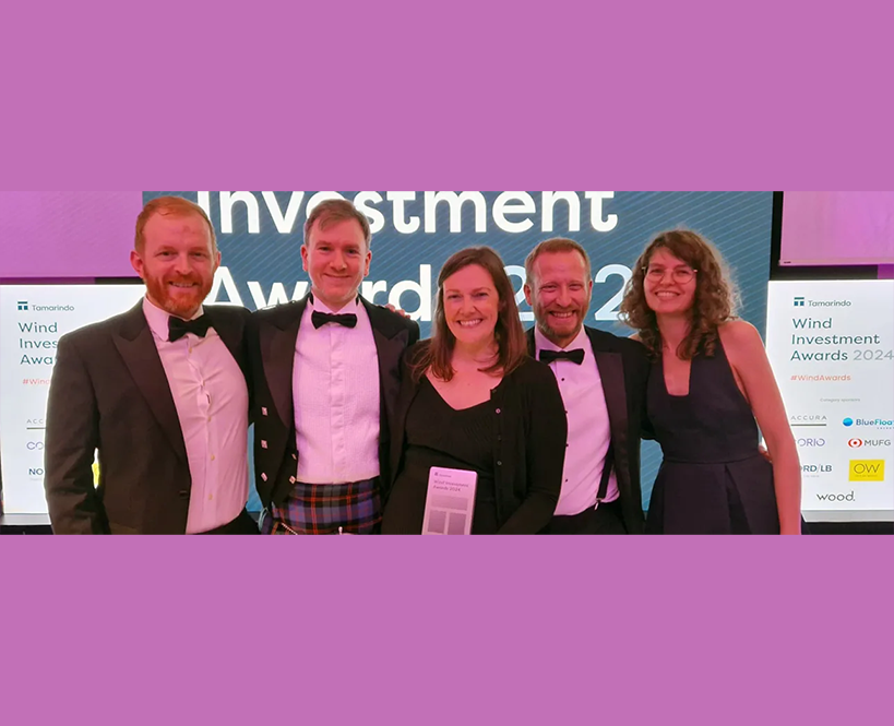 DNV wins Technical Advisory of the year accolade at the Wind Investment Awards 2024