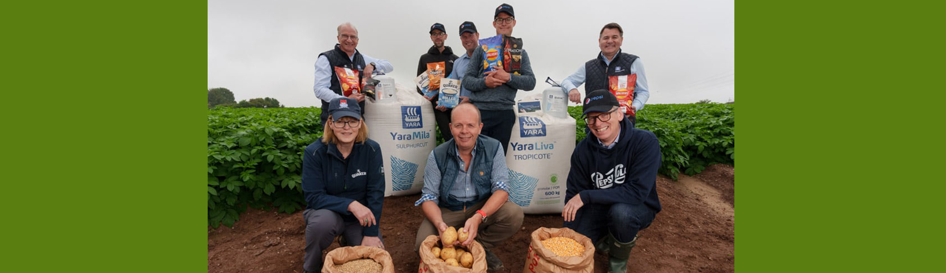 PepsiCo Europe and Yara partner to decarbonise crop production