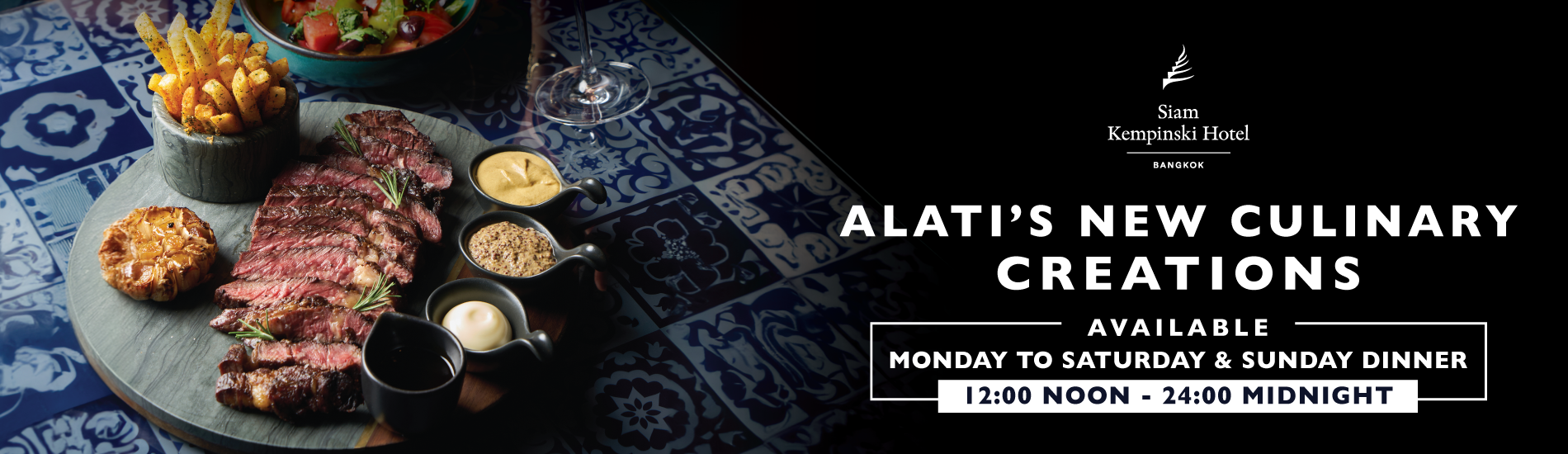 ALATi’s New Culinary Concept at Siam Kempinski Hotel Bangkok