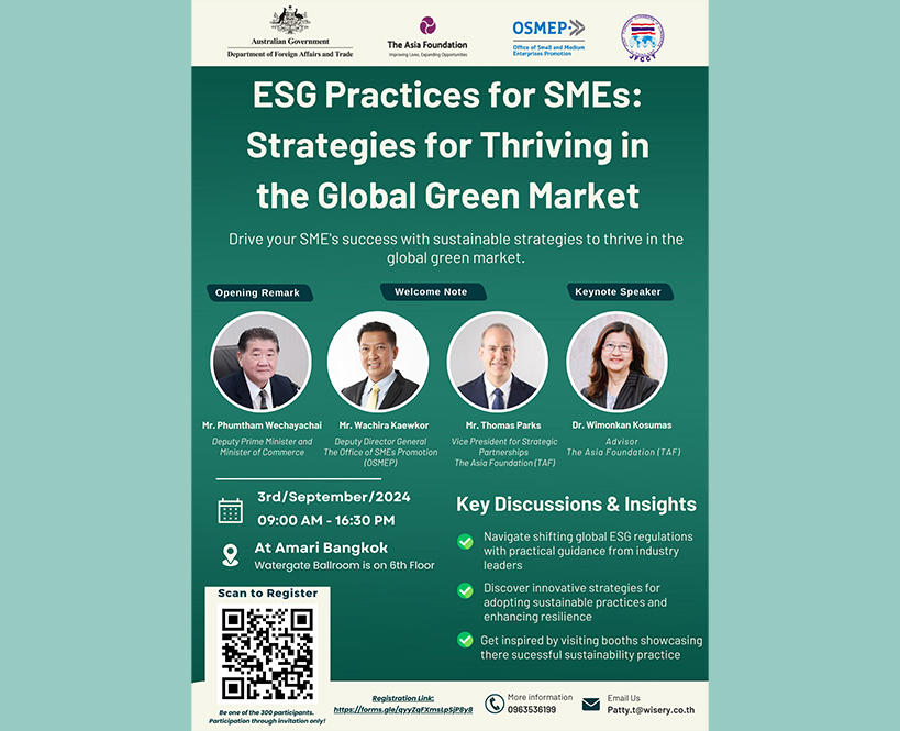 ESG Practices for SMEs: Strategies for thriving in the global green market