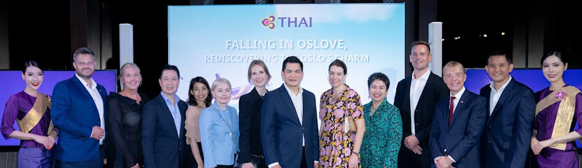 Thai Airways hosts the event “Falling in OSLOVE Rediscovering Oslo’s Charm” to strengthen business partnerships and reaffirm the success of Scandinavian routes