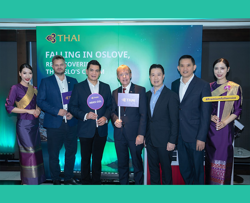 Thai Airways hosts the event “Falling in OSLOVE Rediscovering Oslo’s Charm” to strengthen business partnerships and reaffirm the success of Scandinavian routes