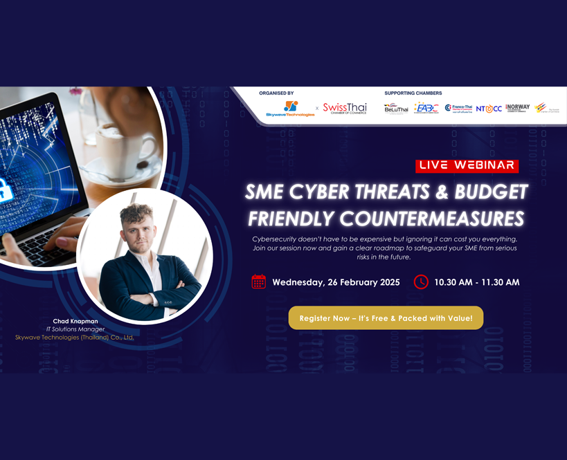 Live Webinar: SME Cyber Threats & Budget Friendly Countermeasures