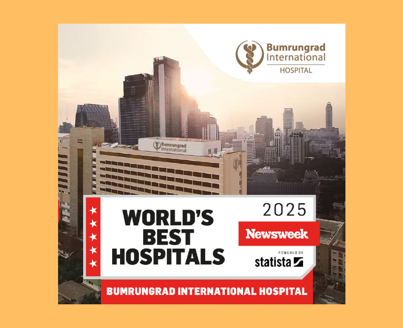 Bumrungrad is Among the World’s Best Hospitals 2025 by Newsweek