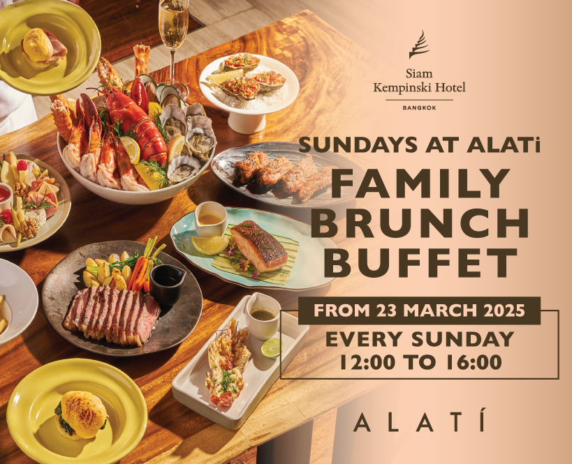 Sundays at ALATi - Family Brunch Buffet by Siam Kempinski