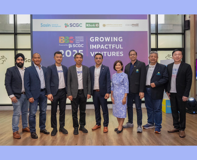 Sasin x SCGC Fuel Startup Impact, Driving Sustainable Business at Bangkok Business Challenge 2025