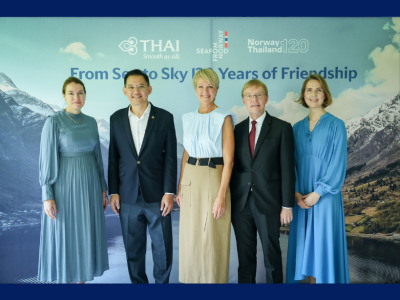 THAI Airways and Seafood from Norway Launch “From Sea to Sky” to Mark 120 Years of Thai–Norwegian Relations