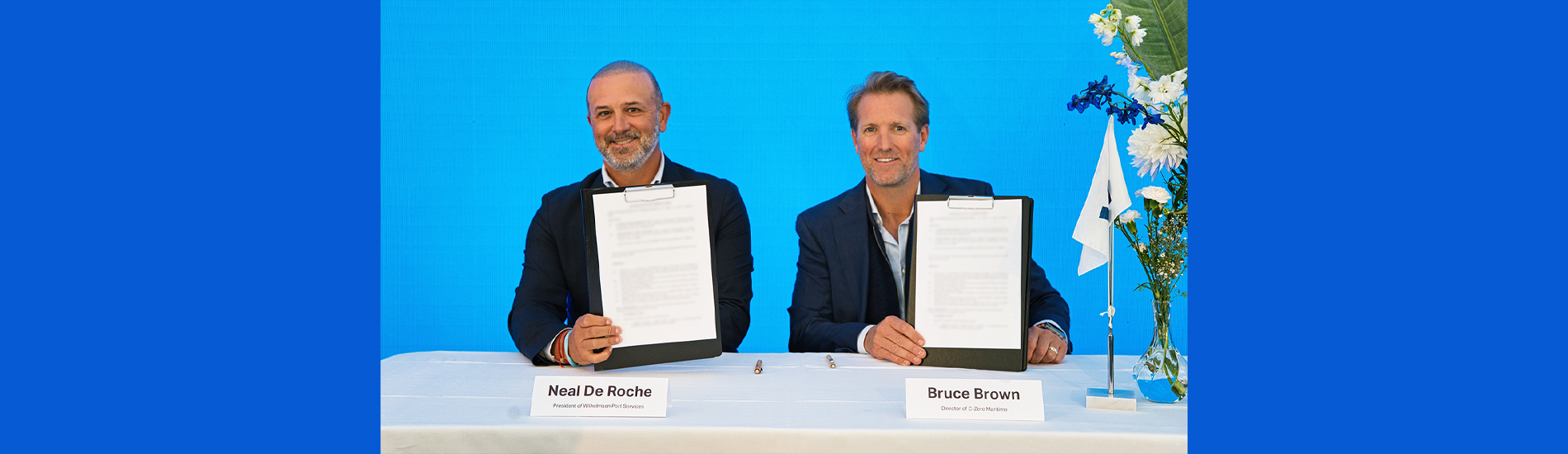Wilhelmsen Port Services and C-Zero Maritime partners to advance Port Call Emission Transparency