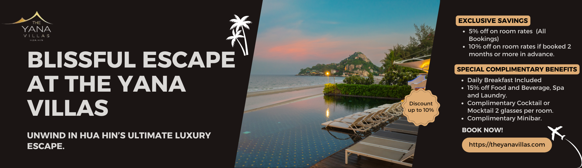  Escape to Bliss at The Yana Villas Hua Hin: Exclusive Discounts and Luxurious Perks Await