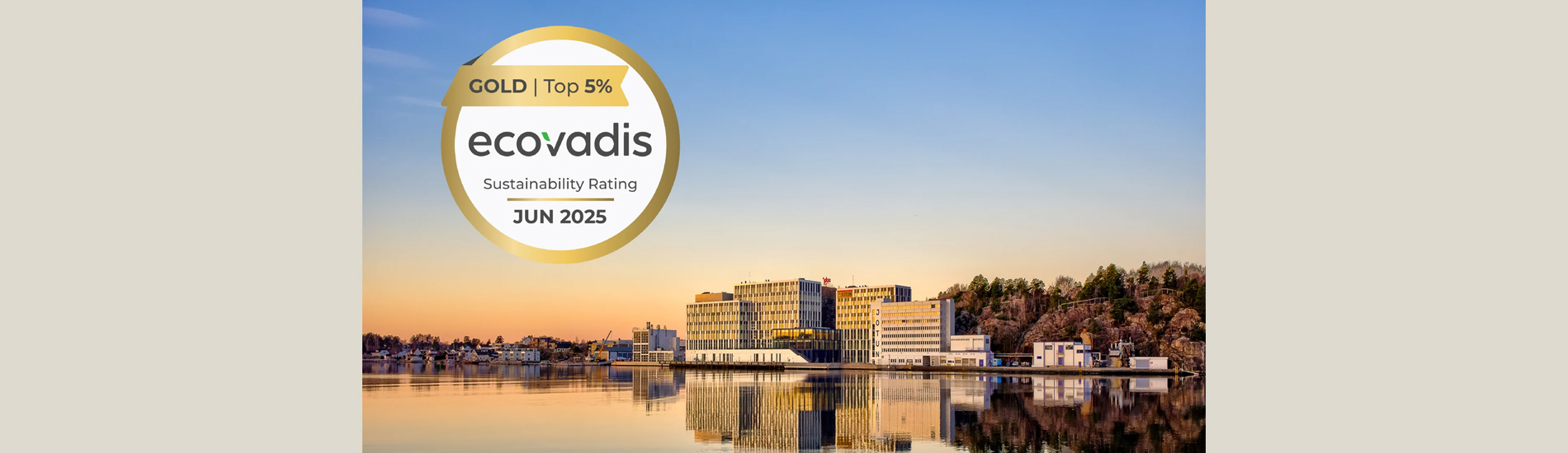 Jotun scores Gold in sustainability rating