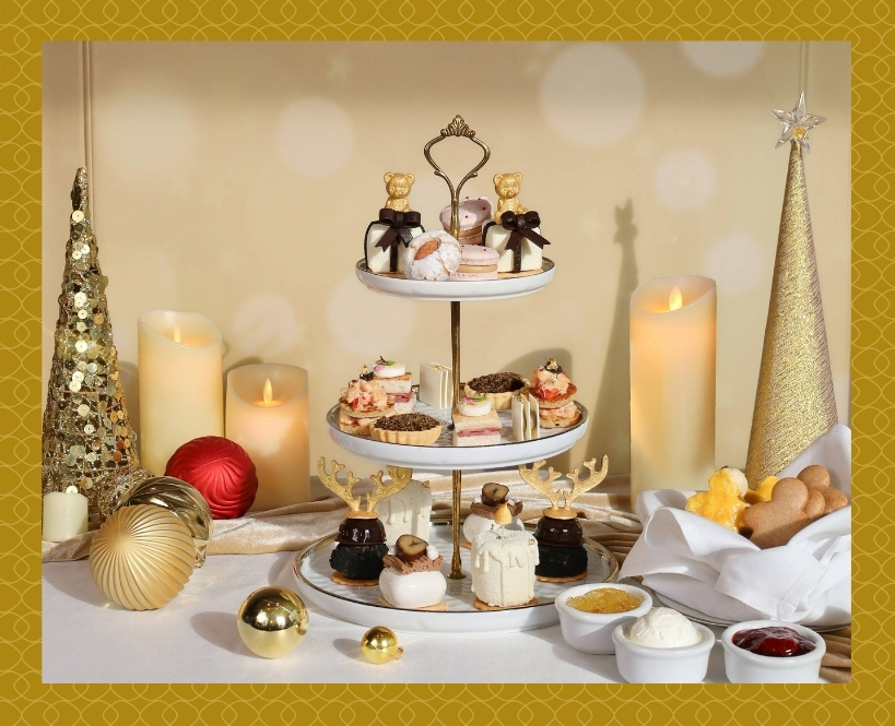 FESTIVE AFTERNOON TEA AT LE MACARON