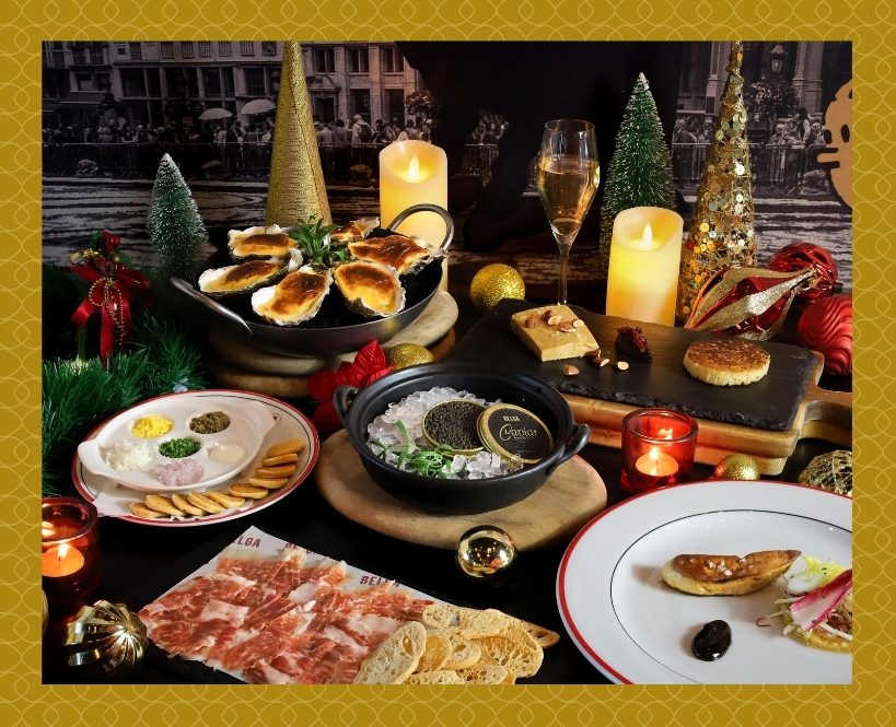 FESTIVE MENU EXTRAVAGANZA AT BELGA