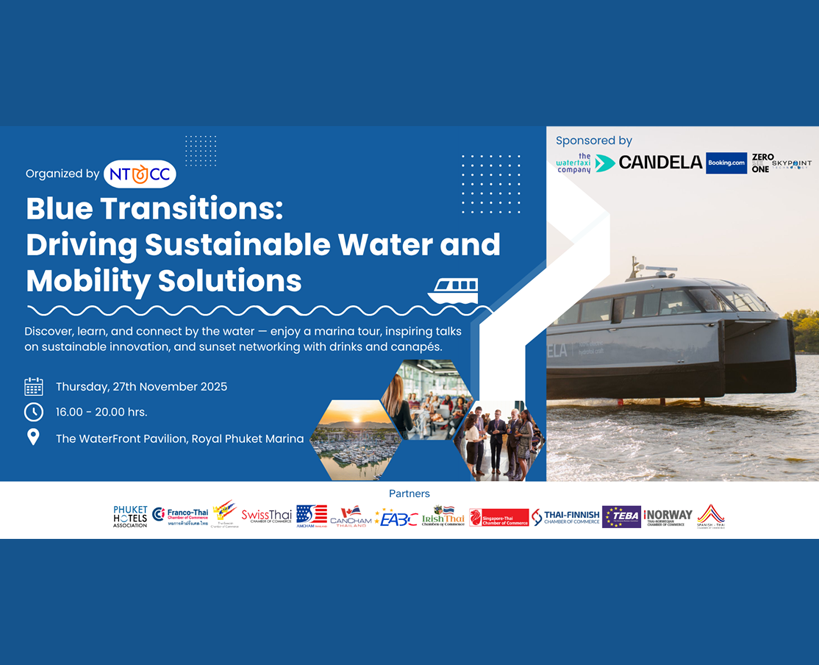 Blue Transitions: Driving Sustainable Water and Mobility Solutions Event by NTCC