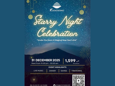 Celebrate New Year 2026 at Katathong Golf Resort & Spa