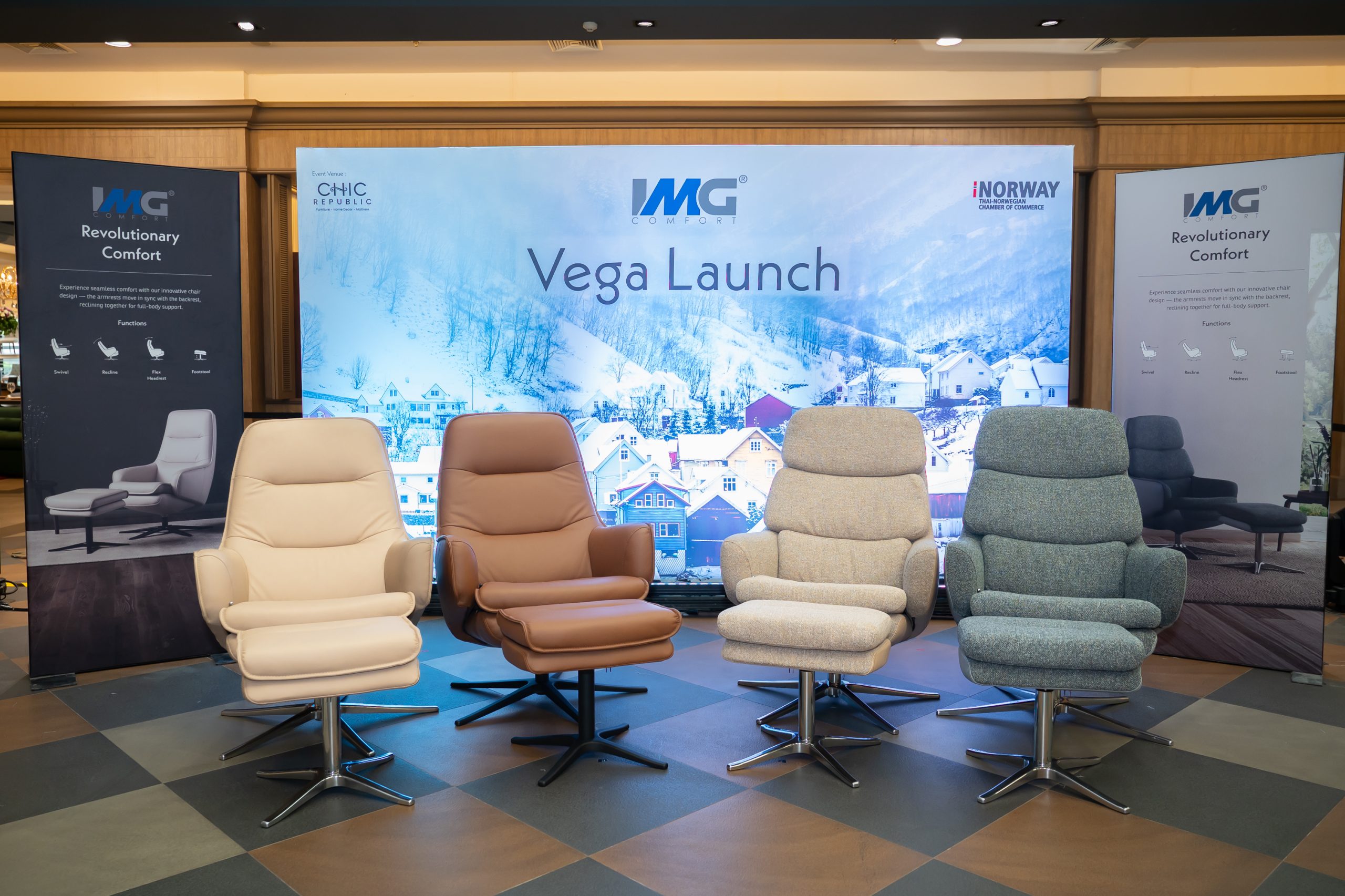 IMG Comfort launches the “Vega Series” in Thailand