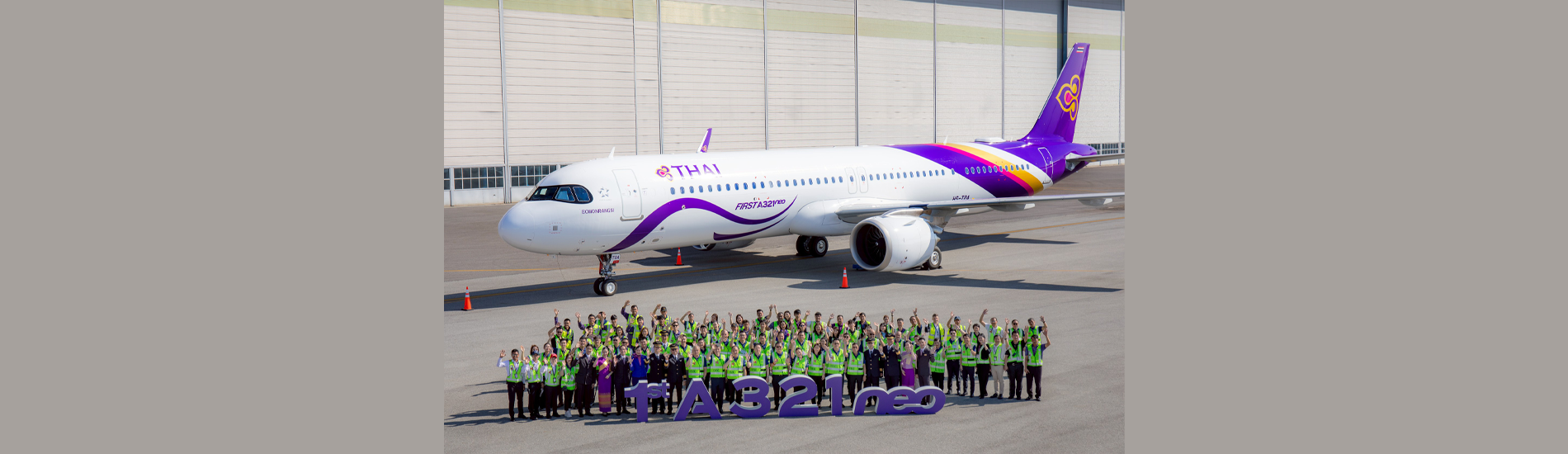 Thai Airways welcomes its first Airbus A321neo