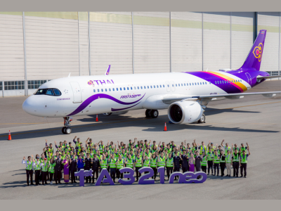 Thai Airways welcomes its first Airbus A321neo