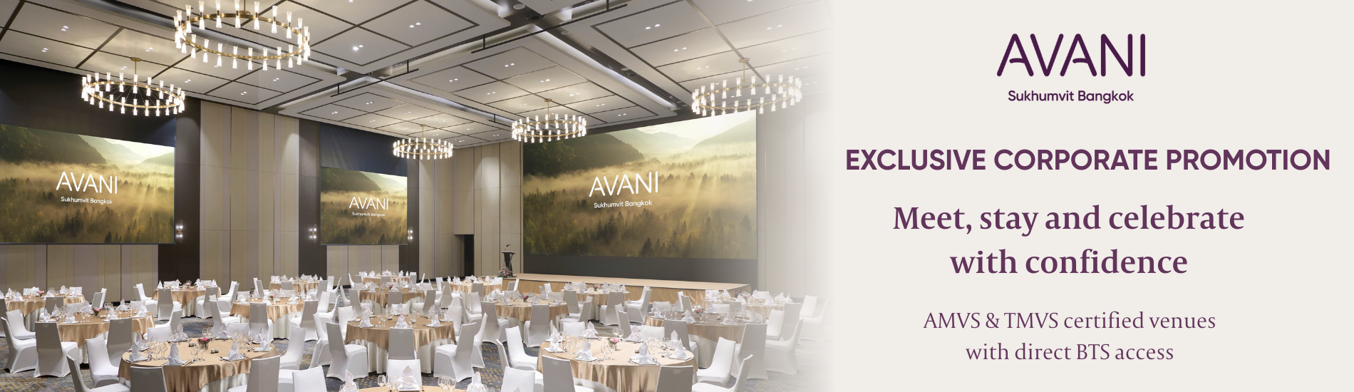 Exclusive Corporate Promotion at Avani Sukhumvit Bangkok
